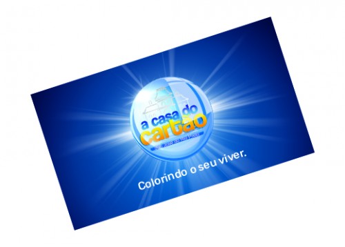 Cartão de Visita Comum - 90x50mm - Cor 4x0 - Couchê 300g/m²